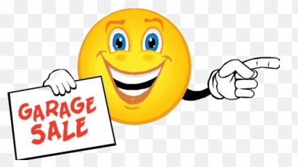 Around Town News - Garage Sale Happy Face png