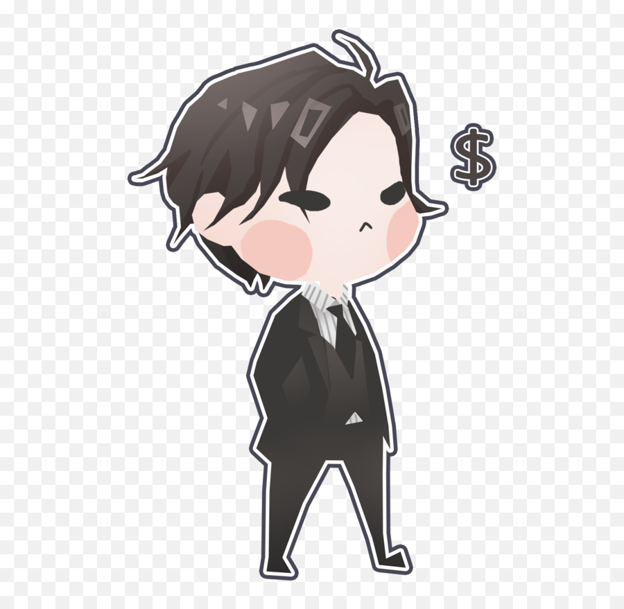 Download Jumin Han Mystic Messenger Oc Png Image With No - Fictional Character,Mystic Messenger Icon Maker