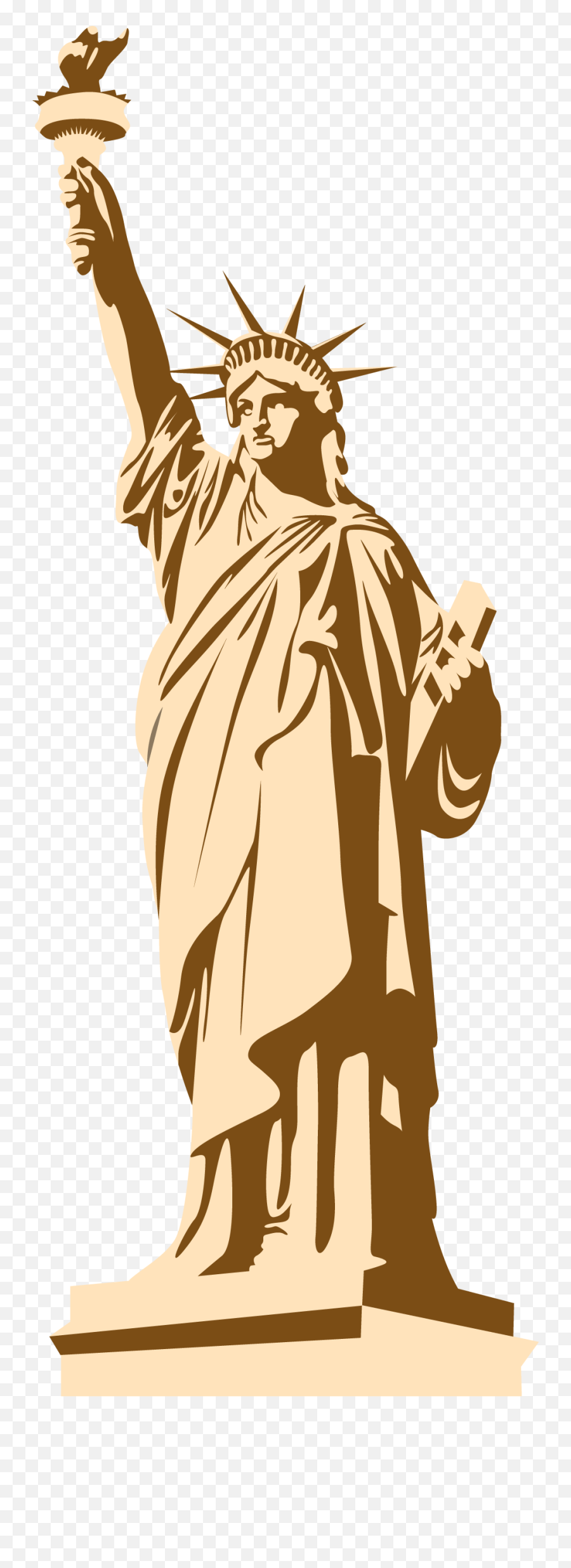 Statue Of Liberty Png Transparent Free - Statue Of Liberty Crown Transparent,Statue Of Liberty Transparent