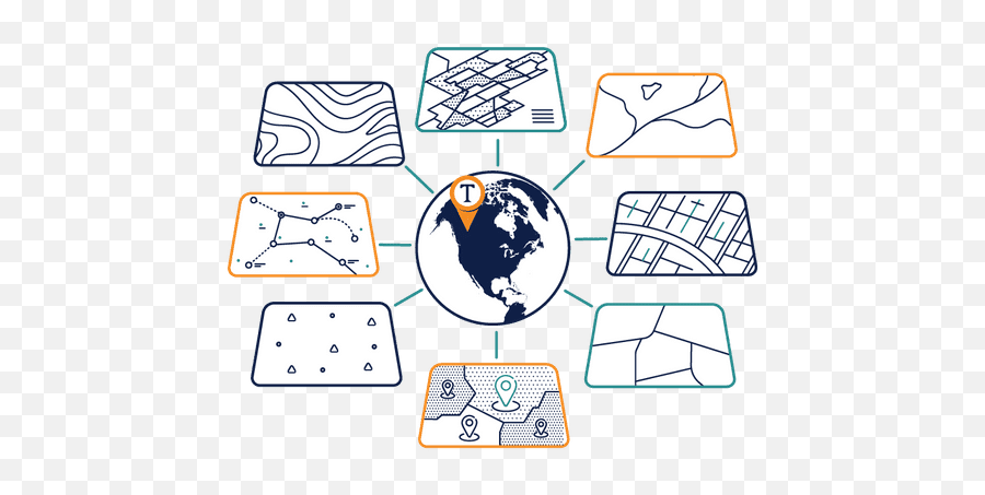 What Is Geospatial Data - Tarin Resource Services Ltd Geospatial Icon Png,Topography Icon