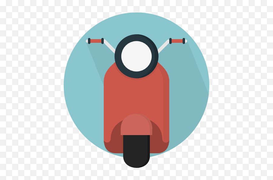 Transportation Transport Motorbike Vespa Motorcycle - Motorcycle Flat Icon Png,Icon Motorcycle