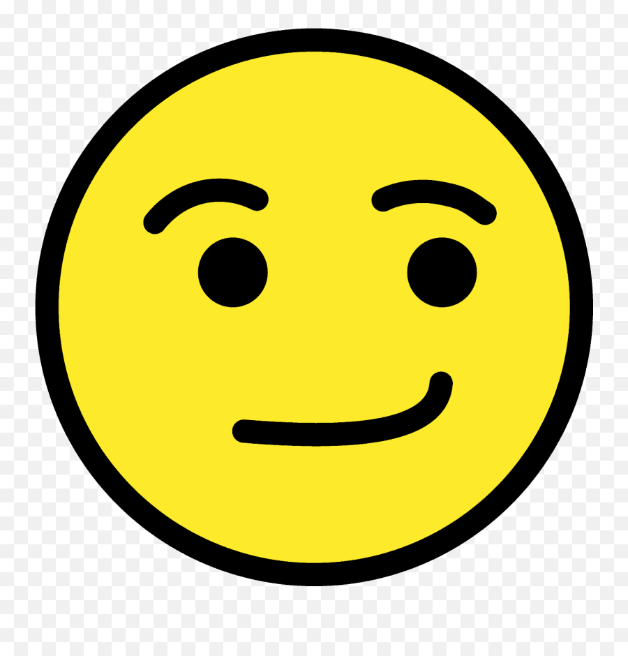 Smirking Face Emoji Clipart Free Download Transparent Png - Smirk,Smirk Mouth Icon