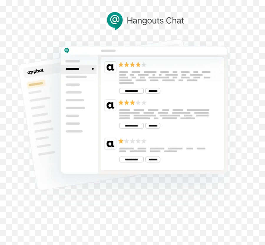 Send App Store Reviews To Google Hangouts Chat - Appbot Vertical Png,App Icon Design Inspiration