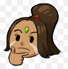 Dzogame - B Icon Thinking phong cách Liên Minh Huyn Thoi Fictional Character png