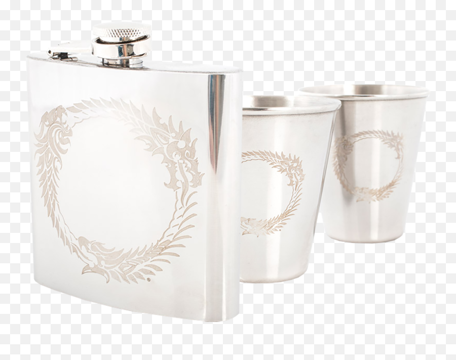 Ouroboros Flask Set Gamestop - Cup Png,Ouroboros Transparent