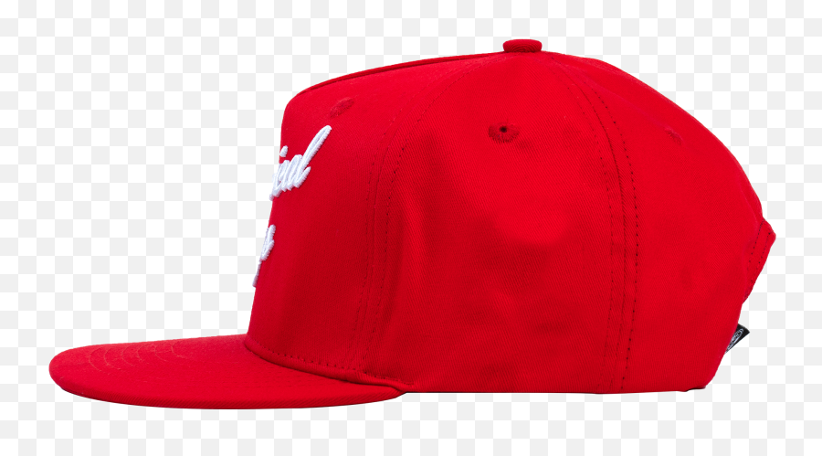 Snap - Itback Red Script Hat For Baseball Png,Obey Icon Black Strapback Hat