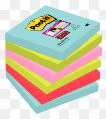Super Sticky Notes Miami Collection - Post It Blöcke png