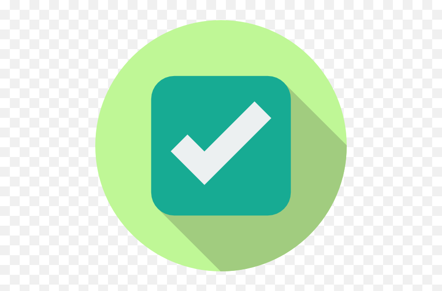 Checking Signs Check Mark Option Tick Checked Success - Validation Icon Svg Png,Share Icon Flat