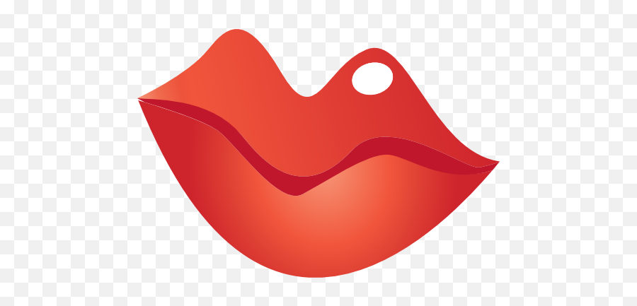 Red Lips Icon Clipart I2clipart - Royalty Free Public Language Png,Lips Icon