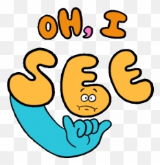 Oh I See In Asl Sticker - Kiss Fist ASL Signing Clip Art Gif png