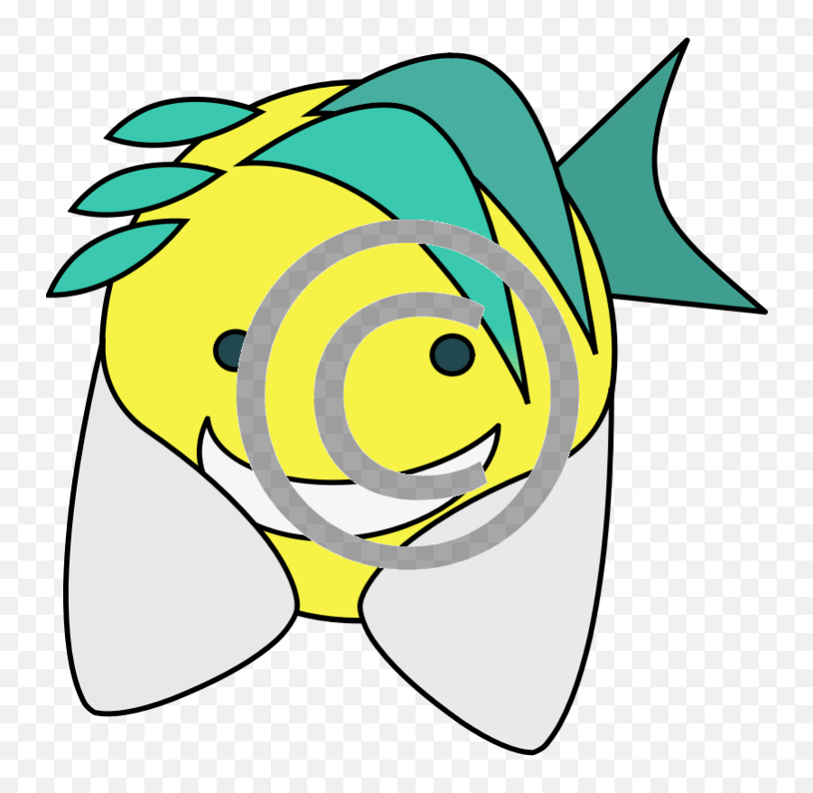 Flounder Fish - Happy Face Clip Art Png,Flounder Png