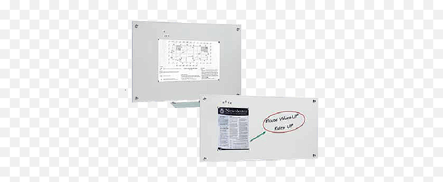 Visionchart Magnetic Whiteboard Glassboard - Computer Hardware Png,Whiteboard Png