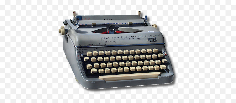 Typewriter Png File - Machine,Typewriter Png