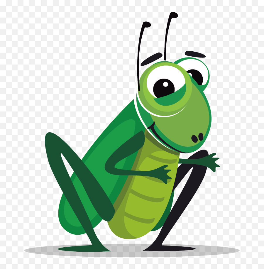 Cricket Bug Cartoon - Cricket Insect Png,Cricket Png