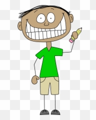 Excited Clipart Shadow Person - Cartoon Png Download Transparent