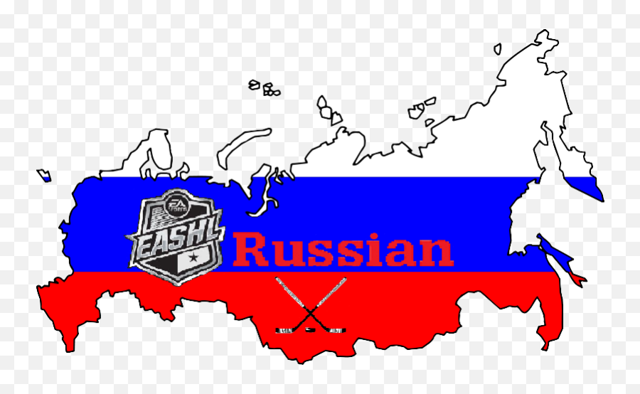 Eashl Russian - Russian Flag And Country Clipart Full Size Russia Country Clipart Png,Russian Flag Png