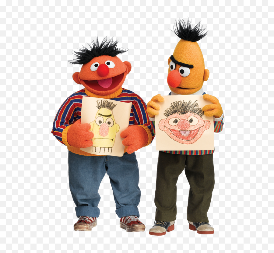 Sesame Street - Muppets Bert And Ernie Png,Ernie Png