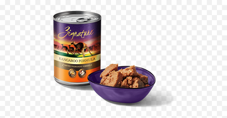Kangaroo Formula - Zignature Food For Dogs Kangaroo Meat Dog Food Png,Canned Food Png