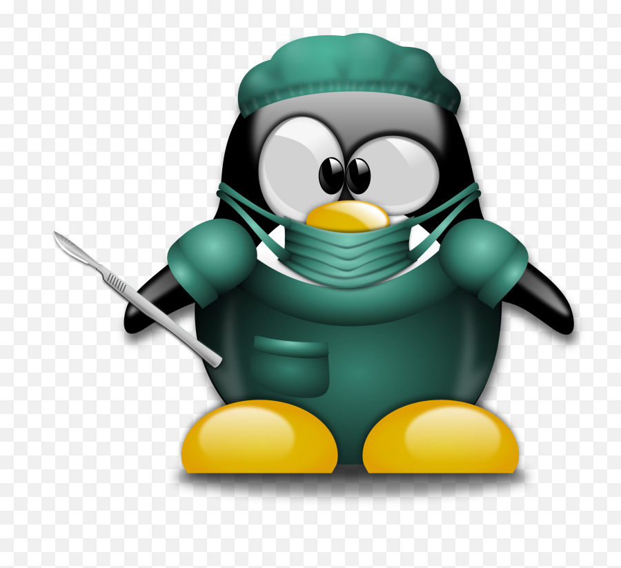 Library Of Cute Penguin Doctor Vector Free Download Png Clipart