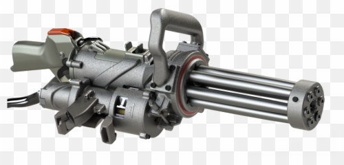 Pin - Xm556 Microgun Png,Minigun Png