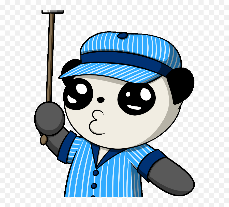 Pandaconducter Discord Emoji Clipart - Panda Discord Emoji Gif Png,Panda Emoji Png