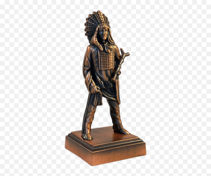 Indian Chief Pencil Sharpener - Bronze Sculpture Png,Pencil Sharpener Png