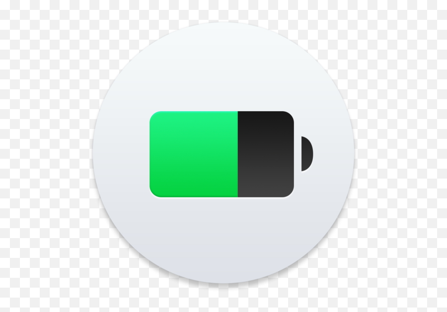 Download Hd Battery Monitor - Battery Circle Png Icon Circle,Monitor Icon Png