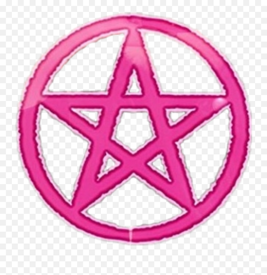 Pink Pentagram - Sticker By Bby B Png,Pentagram Png