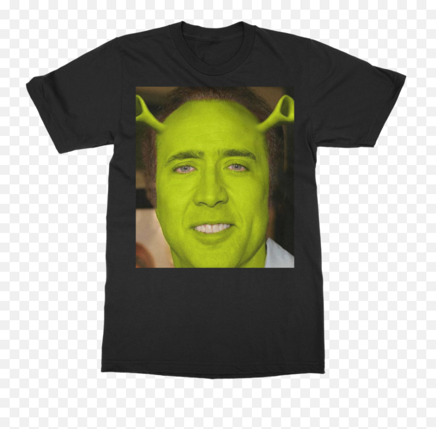 As Shrek Adult T - Nicolas Cage Shrek Png,Nicolas Cage Transparent