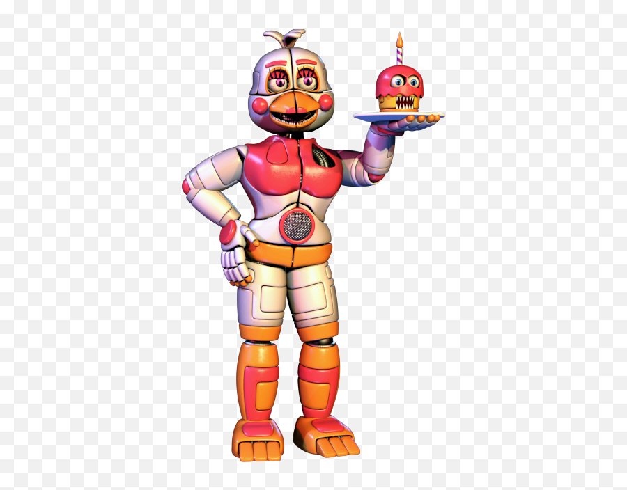 Library Of Five Nights - Fnaf Funtime Chica Png,Five Nights At Freddy's Png