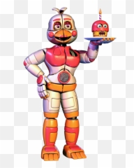 Library Of Five Nights - Fnaf Funtime Chica Png,Five Nights At Freddy's Png