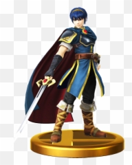 Super Smash Bros - Marth Fire Emblem Smash Bros Png,Marth Png