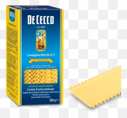 Lasagna Larga Doppia Riccia With Goose - Pasta De Cecco Farfalle Png,Lasagna Png