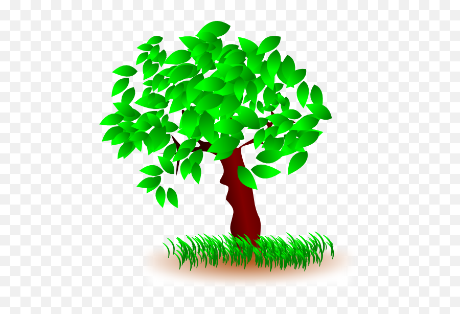 Tree Arbol Clipart - Leaves And Trees Clipart Png,Arboles Png