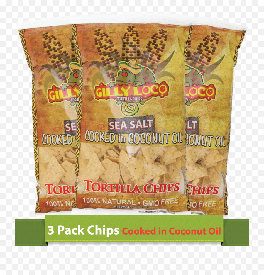 Chips Cooked In Coconut Oil 3 - Pack Food Pruducts With Coconut Oil Png,Bag Of Chips Png