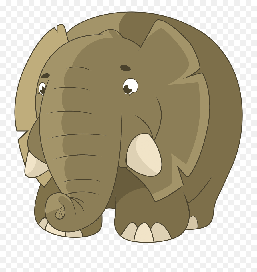 Fat Elephant Clipart - Big Fat Fat Elephant Png,Elephant Clipart Png