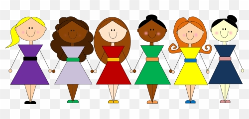 Girls Clip Friends Transparent U0026 Png Clipart Free Download - Ywd Group Of Girls Cartoon,Friends Clipart Png