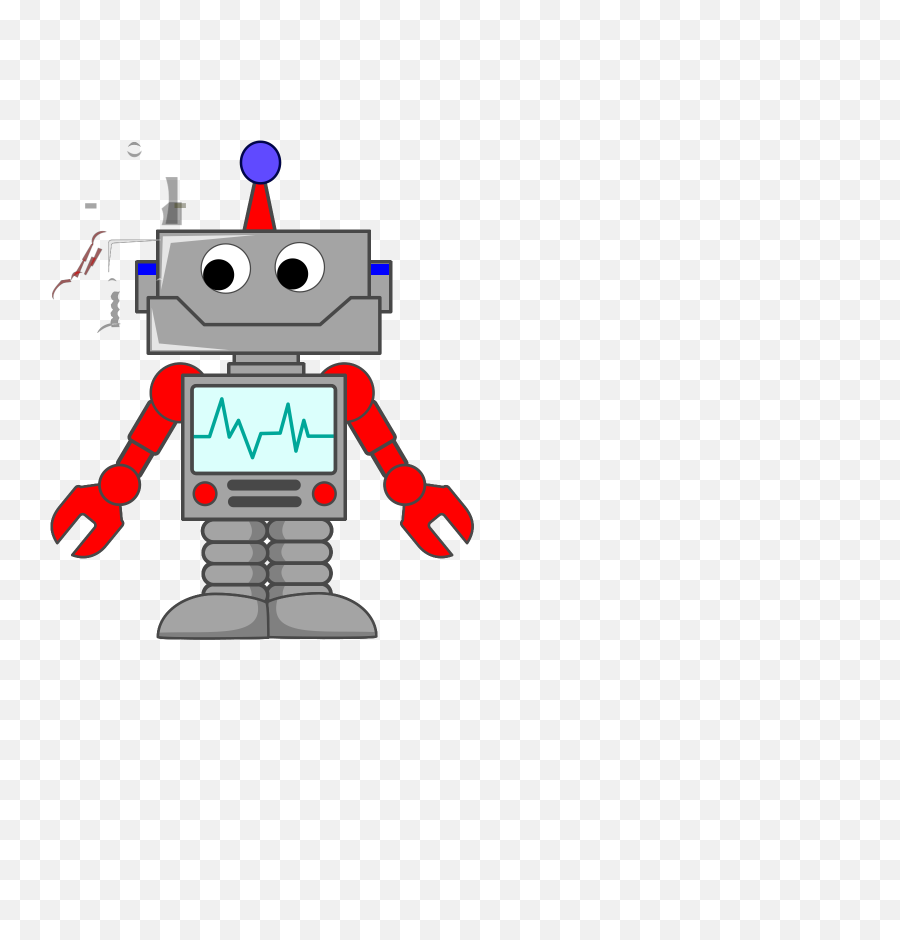 Robot Png Cartoon Transparent Background - Clip Art Cartoon Picture Of Robot,Robot Transparent Background