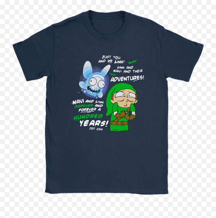 Link And Navi Forever Ever Rick Morty The Legend Of Zelda Shirts Women - Cartoon Png,Navi Png