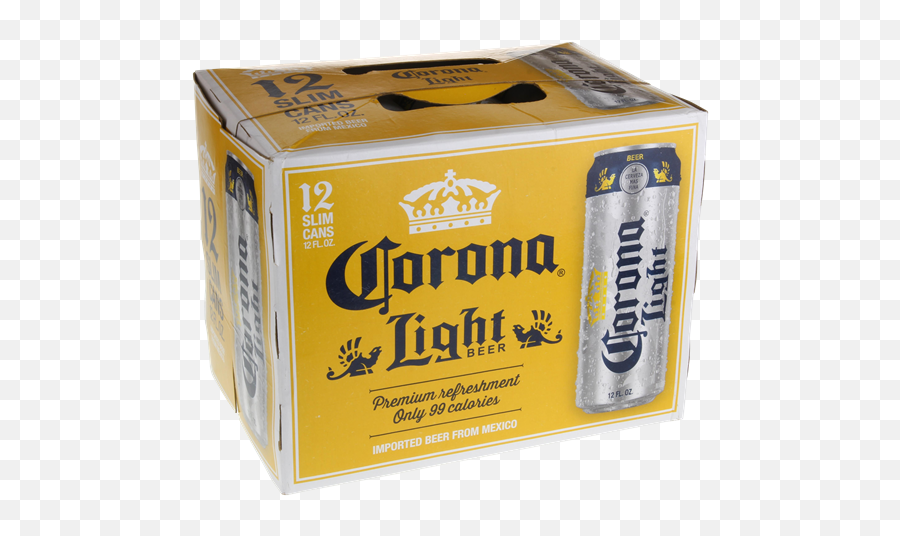 Corona Light Beer 12 Pk Slim Cans Hy - Vee Aisles Online Can Or Corona Light Png,Corona Bottle Png