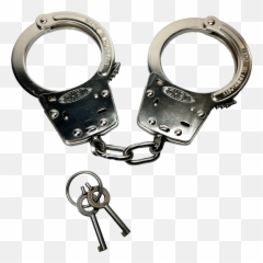 Handcuffs With Chain - Solid png