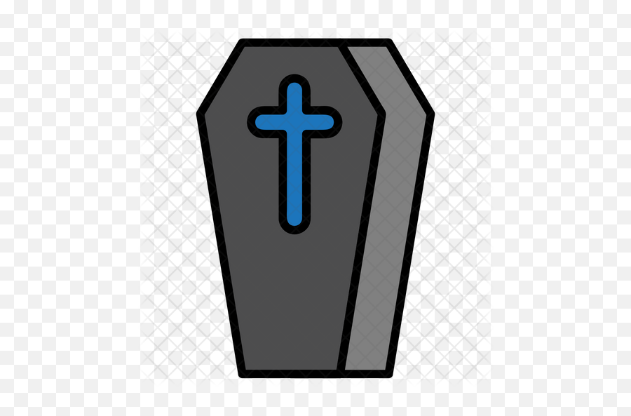 Coffin Icon - Christian Cross Png,Coffin Png