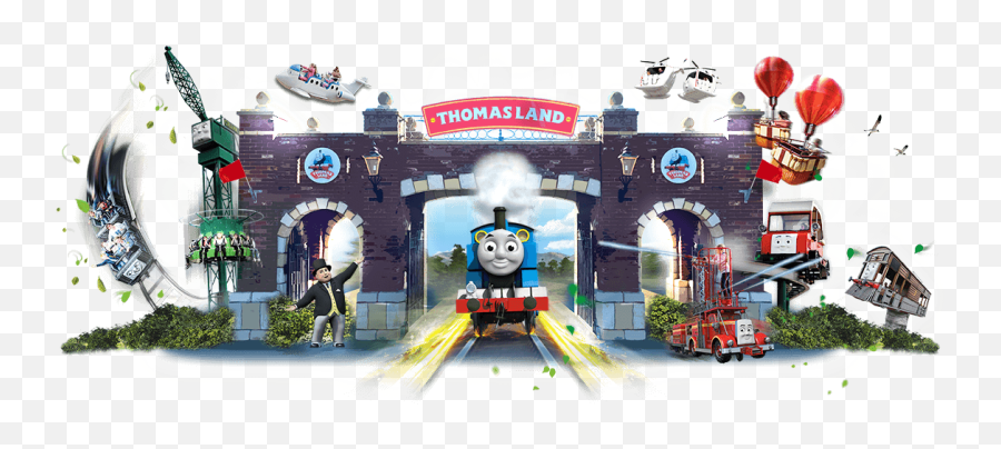 Thomas And Friends Day Out Land Drayton Manor - Thomas Png,Thomas The Train Png