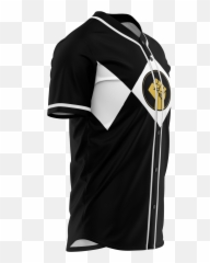 Black Power Fist - Malcolm X Panther Party Baseball Uniform png