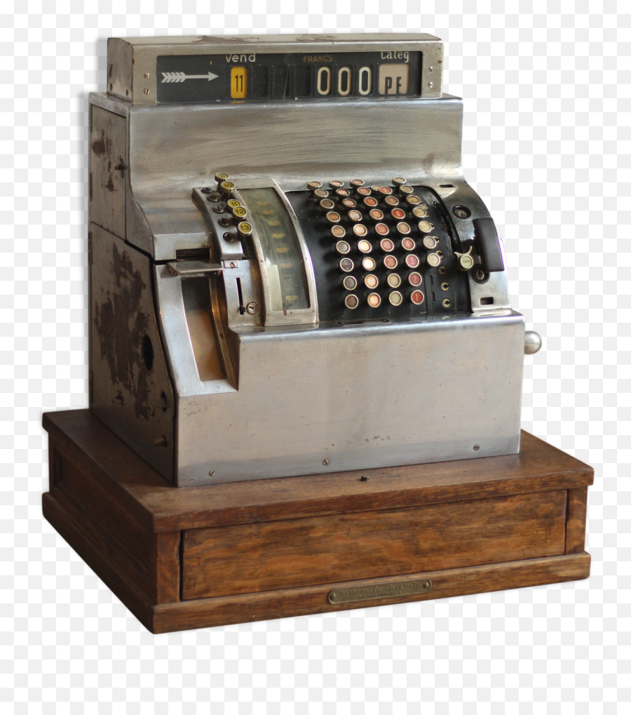 Download Hd Cash Register The Nationalcashregister Co - Typewriter Png,Cash Register Png