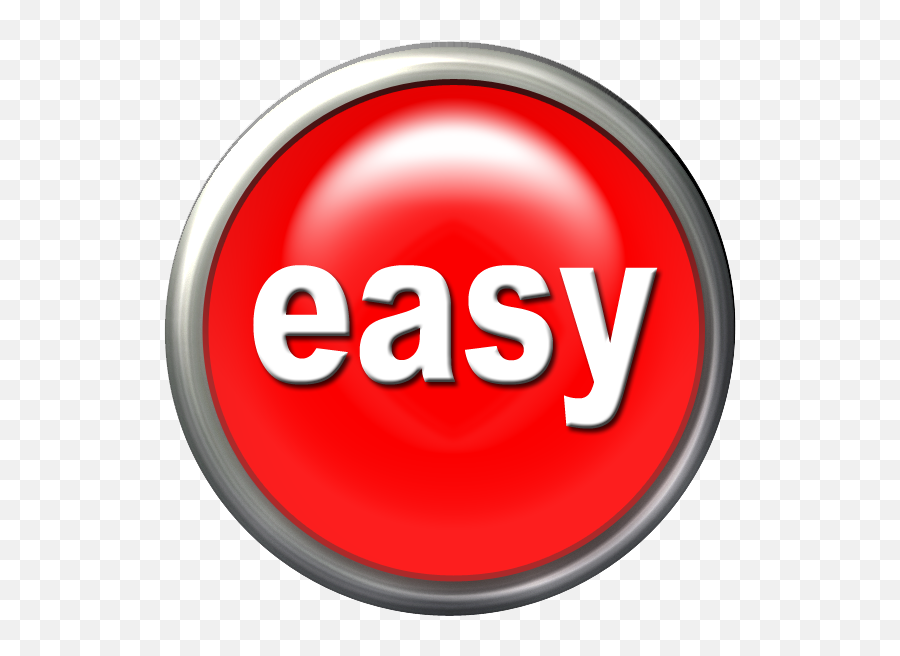That Was Easy Button Sound N2 Free Image - Easy Clipart Png,Easy Button Png
