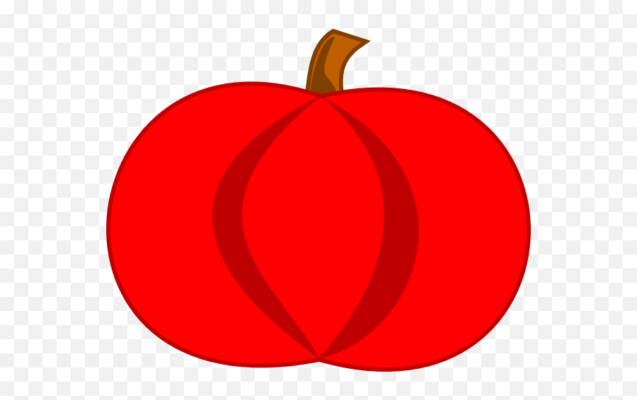 How To Set Use Red Pumpkin Svg Vector Full Size Png - Red Pumpkin Clipart,Pumpkin Vector Png