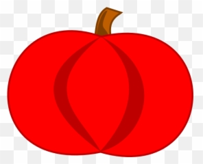 How To Set Use Red Pumpkin Svg Vector Full Size Png - Clipart