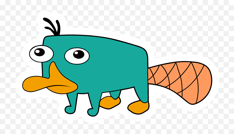 Phineas And Ferb Perry The Platypus In - Phineas And Ferb Drawing Easy Png,Perry The Platypus Png
