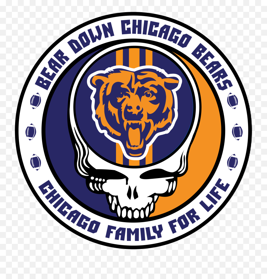 Stealie Series Inquire Within Inc A Blog About Pop - Grateful Dead Chicago Bears Png,Chicago Bears Logos